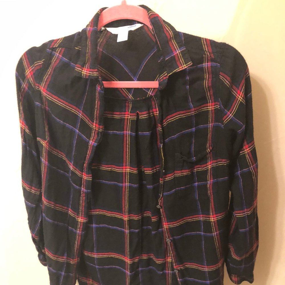 Plaid Shirt - Long Sleeve button up